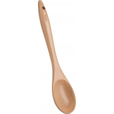 Trudeau Corporation 12" Beech wood Solid Spoon YEM1192